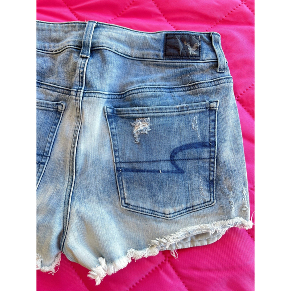 AMERICAN EAGLE OUTFITTERS HI-RISE SHORTS SIZE 4 - Picture 5 of 7